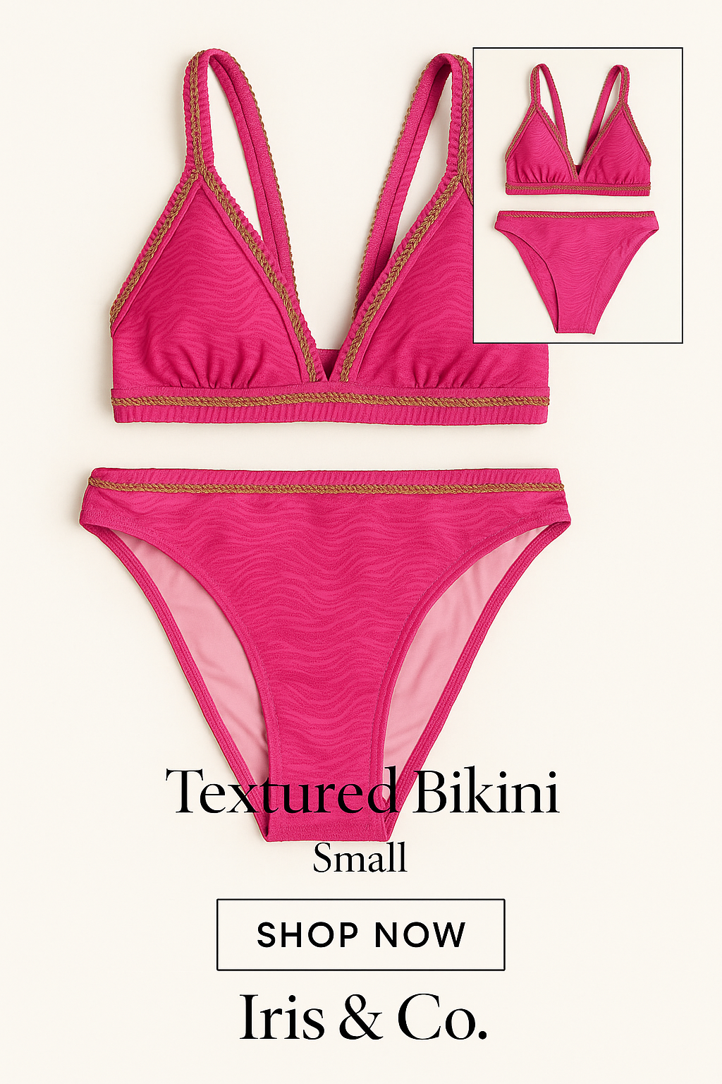Textured Bikini
