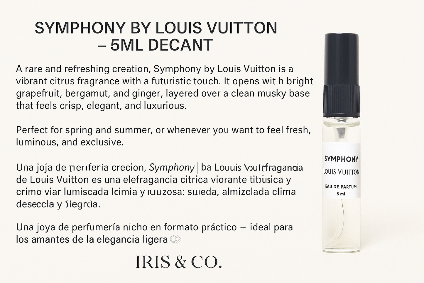 Symphony by Louis Vuitton - Extrait de Perfum